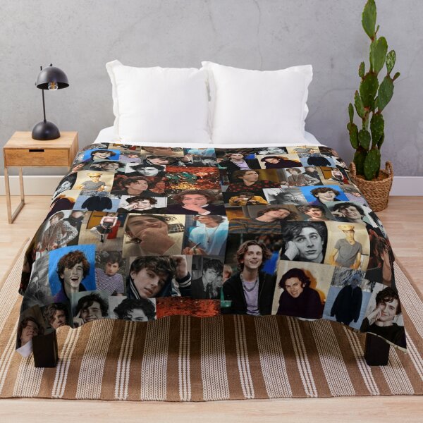 another Timmy collage   Throw Blanket