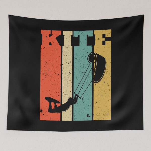 Item preview, Retro Kitesurf Kitesurfing Kitesurfer designed and sold by EstelleStar.