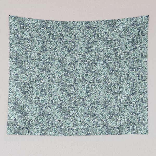 Item preview, Turquoise Bandanas Paisley Pattern designed and sold by Petgifts ★★★★★.