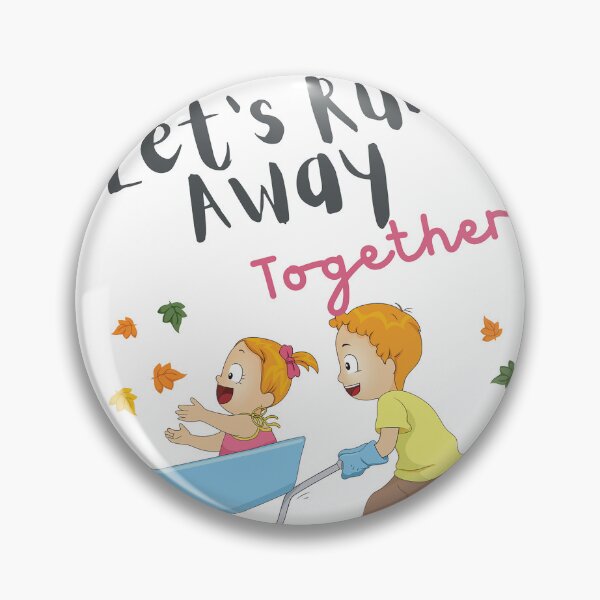Item preview, Let's Run Away Together designed and sold by formylovelydog.