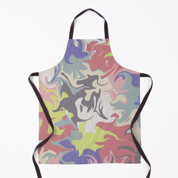 Item preview, Groovy Abstract Art - Soft Summer (Seasonal Color Palette) designed and sold by aaalou.