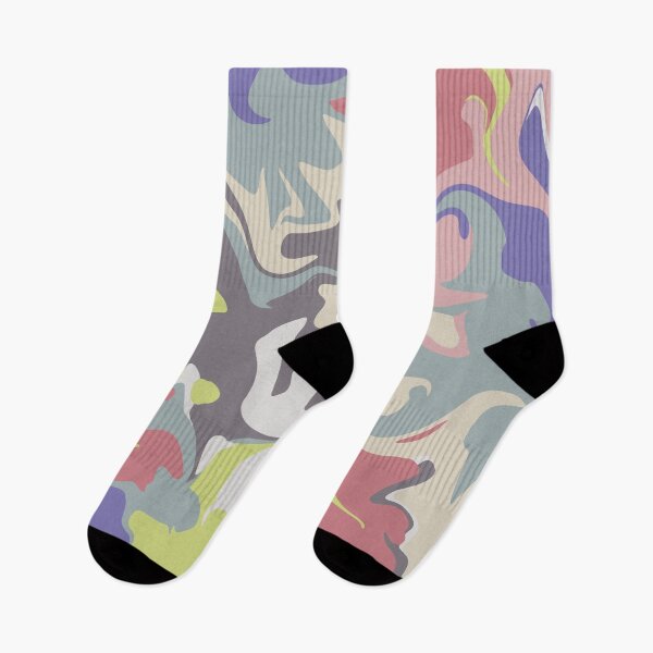 Item preview, Groovy Abstract Art - Soft Summer (Seasonal Color Palette) designed and sold by aaalou.