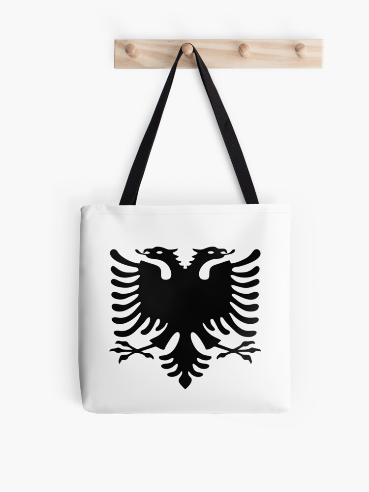  Albania,Flag of Albania,Albania Flag. Tote Bag : Clothing,  Shoes & Jewelry