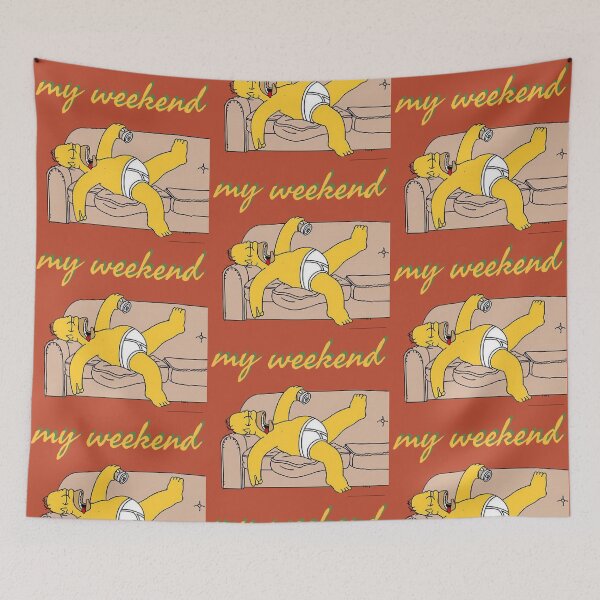 Item preview, My weekend designed and sold by ArtWeaver.