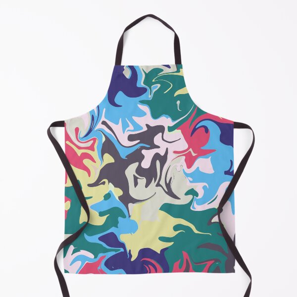 Item preview, Groovy Abstract Art - True Summer (Seasonal Color Palette) designed and sold by aaalou.