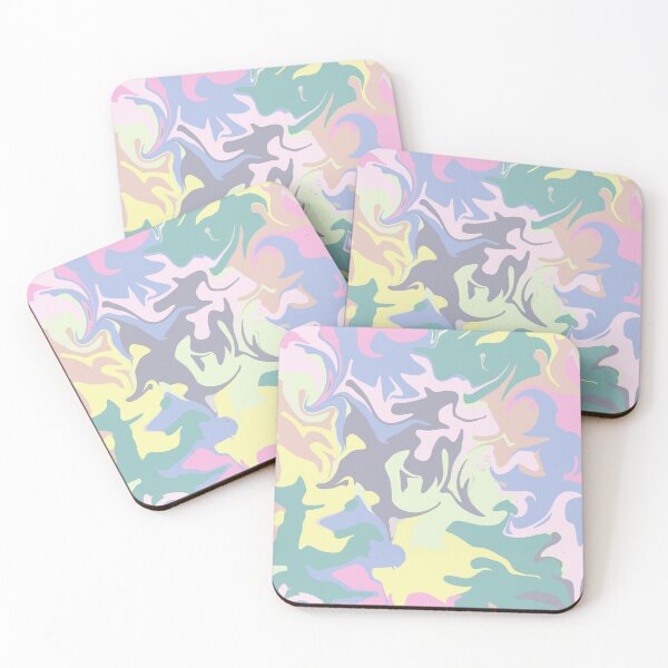 Item preview, Groovy Abstract Art - Light Summer (Seasonal Color Palette) designed and sold by aaalou.
