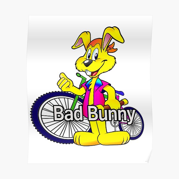 Bad Bunny Target Poster For Sale By Hellodream Redbubble