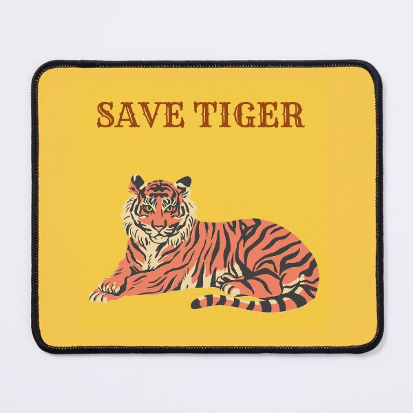 Item preview, save tiger design. designed and sold by Kavi Designs.