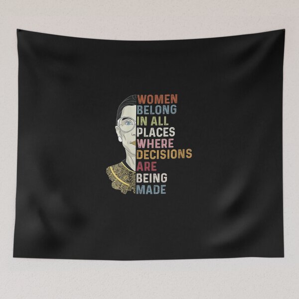 Item preview, Womens Women Belong in All Places Where Decisions are Being Made V-Neck designed and sold by onishimfmoate.