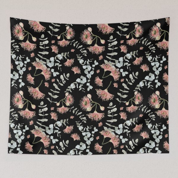 Item preview, Australian Native Flowers - Eucalyptus and Gumnuts designed and sold by Annalee Beer.