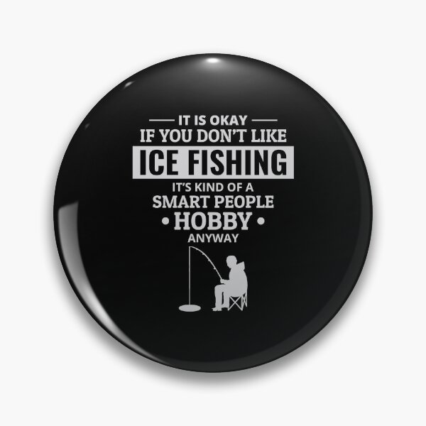 Item preview, Ice Fishing Fisher Winter Camping Fish Fishermen designed and sold by CuteDesigns1.