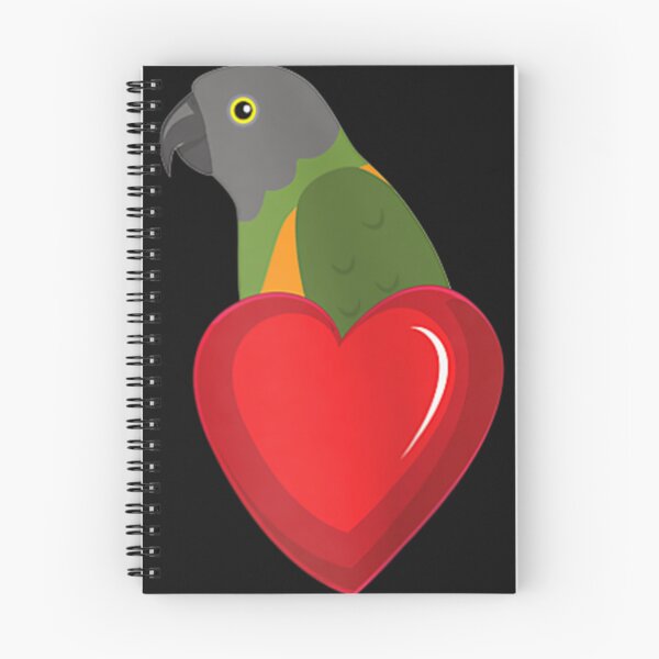 Item preview, Senegal African Parrot Heart Pocket Zi designed and sold by courcyzzhibler.