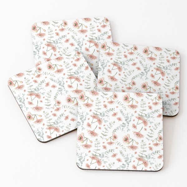 Item preview, Australian Native Flowers - Eucalyptus and Gumnuts designed and sold by Annalee Beer.