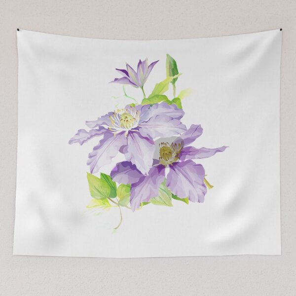 Item preview, Purple Clematis designed and sold by Makanahele.