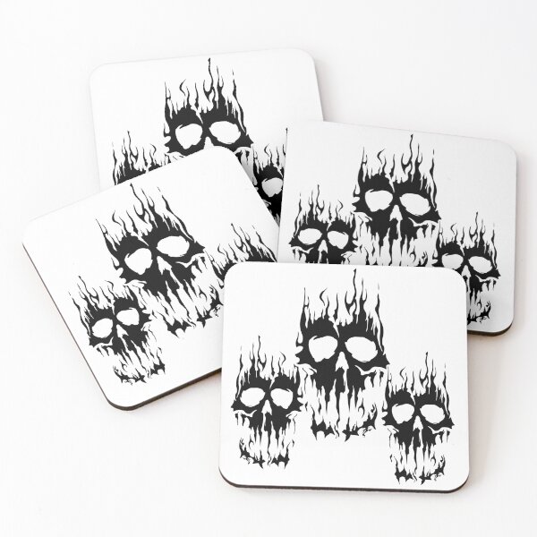 Item preview, Fire skull designed and sold by ShamilShafiyev.