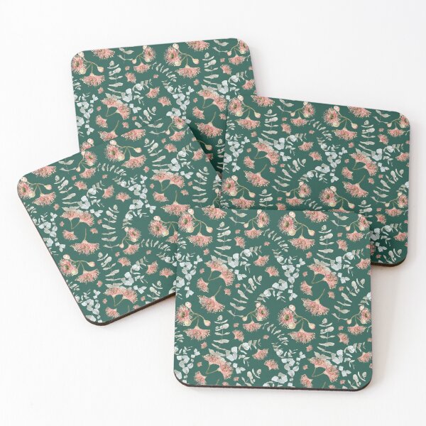 Item preview, Australian Native Flowers - Eucalyptus and Gumnuts designed and sold by Annalee Beer.