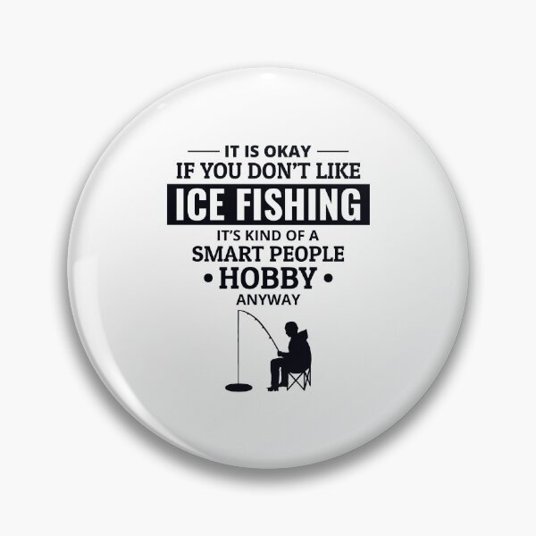 Item preview, Ice Fishing Fisher Winter Camping Fish Fishermen designed and sold by CuteDesigns1.