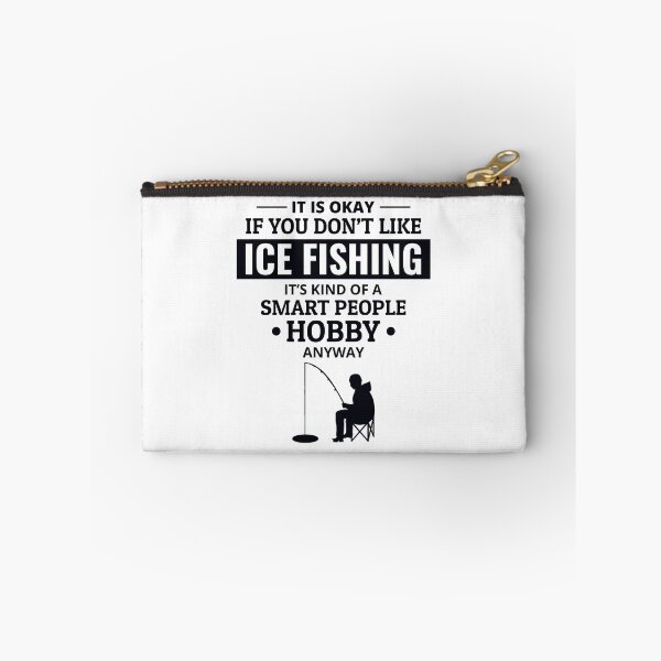 Item preview, Ice Fishing Fisher Winter Camping Fish Fishermen designed and sold by CuteDesigns1.