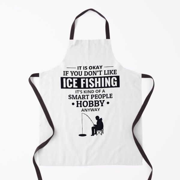 Item preview, Ice Fishing Fisher Winter Camping Fish Fishermen designed and sold by CuteDesigns1.