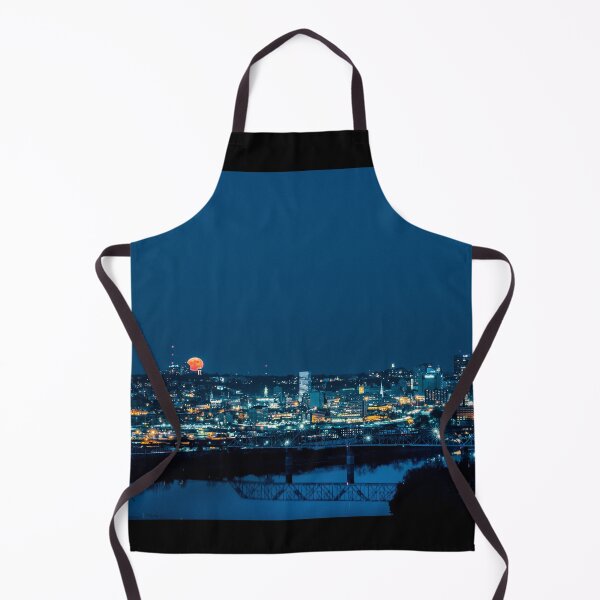 Item preview, 2017 Super Moon Behind The Cincinnati Ohio Skyline  designed and sold by DaveFilm.