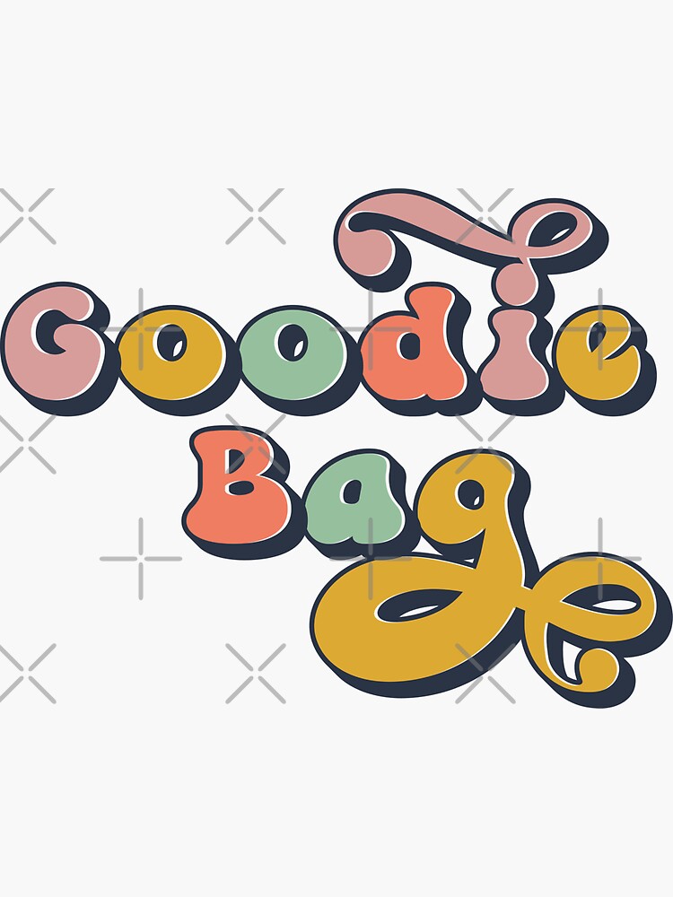 "Goodie Bag Still Woozy" Sticker by DesignByKaybi Redbubble
