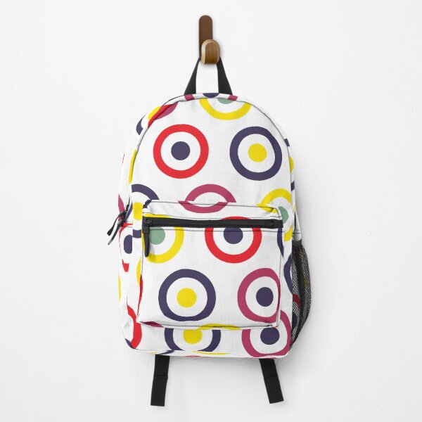 Item preview, Colorful Retro Circles Pattern Graphic designed and sold by risingrocket.