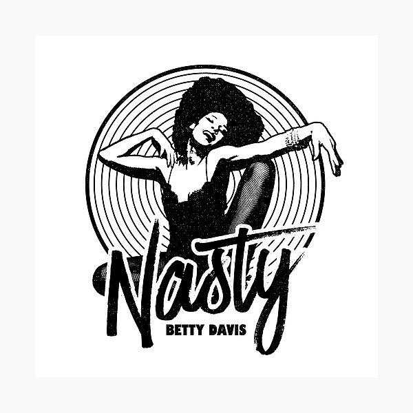 Item preview, BETTY DAVIS: NASTY designed and sold by wrestlingtype.
