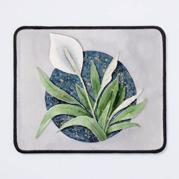 Item preview, Spathiphyllum & Granulation - Plant Illustration designed and sold by Pattokarts.