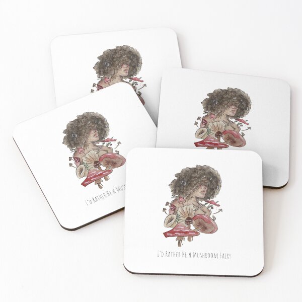 Item preview, I’d Rather be a Mushroom Fairy designed and sold by DitzyArtistry.