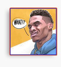 Russell Westbrook Canvas Print