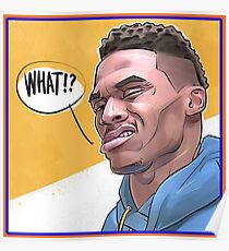 Russell Westbrook Poster