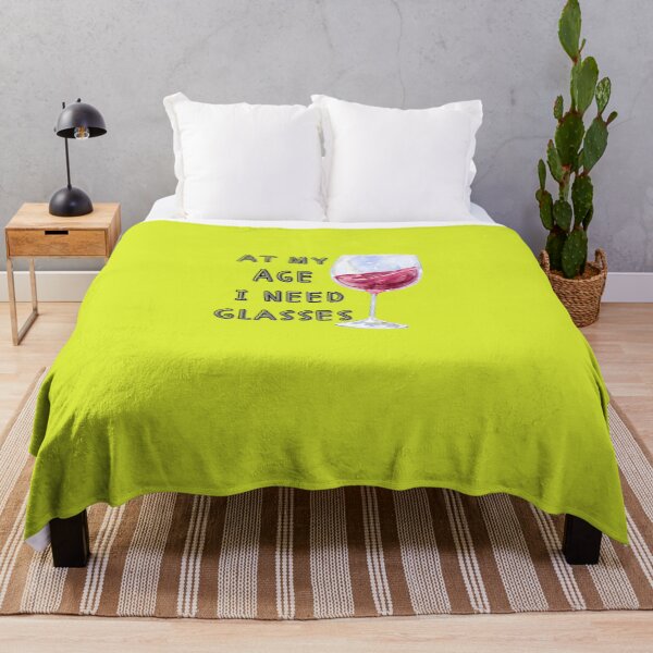Item preview, At My Age I Need Glasses Sticker T-Shirt Copy designed and sold by BirgitaJanben.