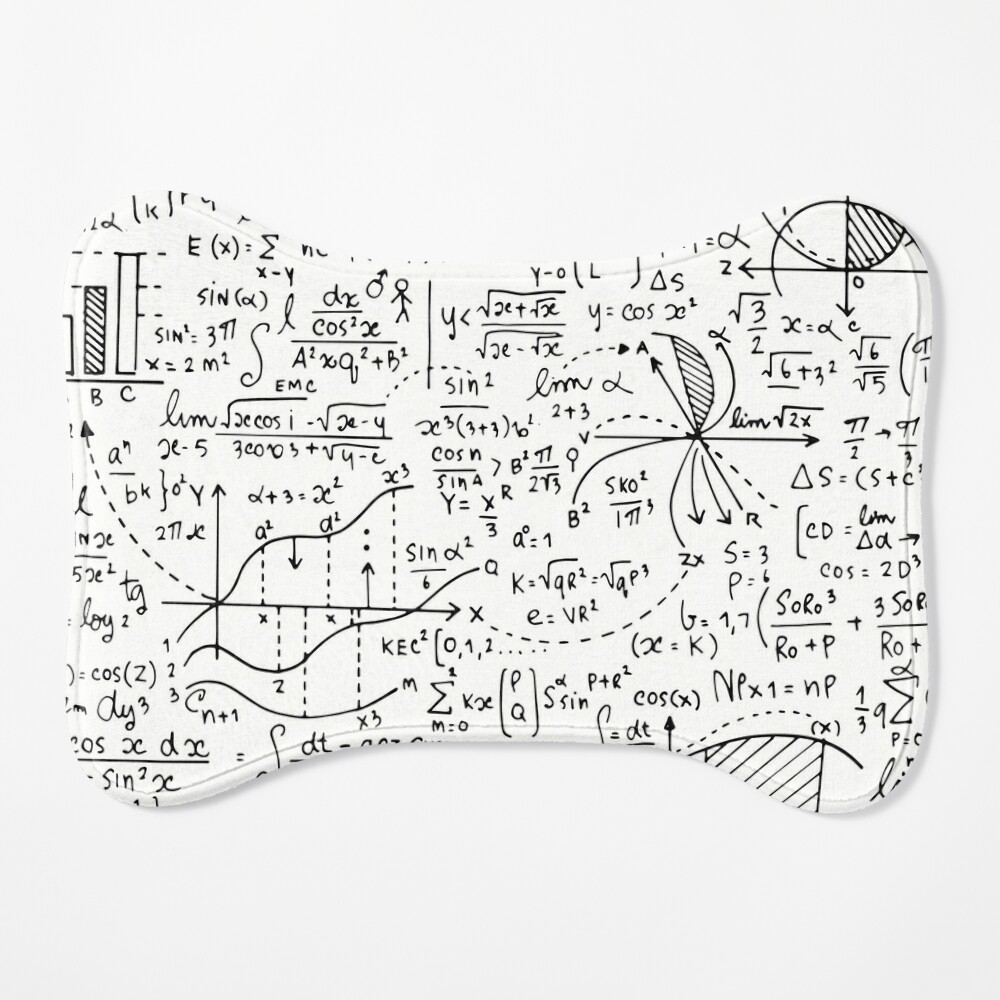 Amazing World Of Mathematics Monochrome Poster for Sale by Vector Scout