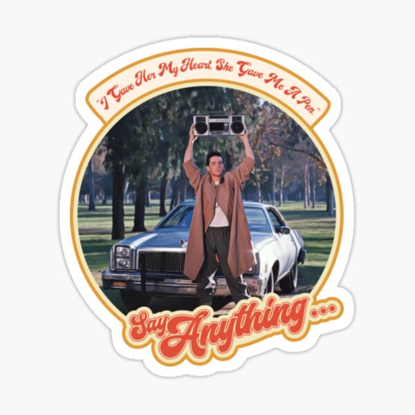 Item preview, 80s Movies Say Anything Retro John Cusack Tribute designed and sold by SilviaLeitner.