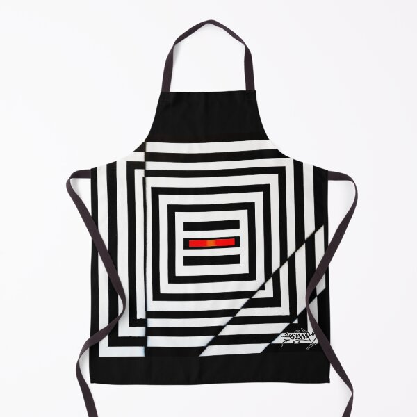 Item preview, BLACK AND WHITE SQUARED ESONE ABSTRACT designed and sold by GraffitiBomberZ.