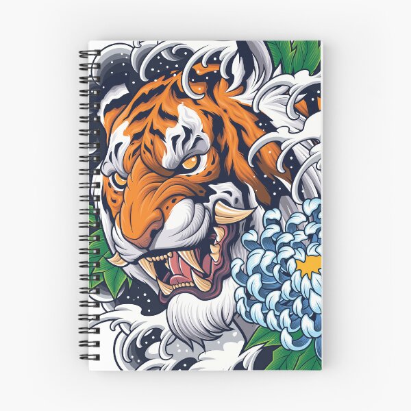 Item preview, The Great Wave of the Oriental Tiger  designed and sold by BakaOutfit.