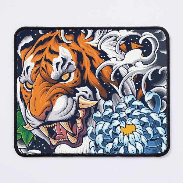 Item preview, The Great Wave of the Oriental Tiger designed and sold by BakaOutfit.