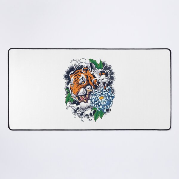 Item preview, The Great Wave of the Oriental Tiger  designed and sold by BakaOutfit.