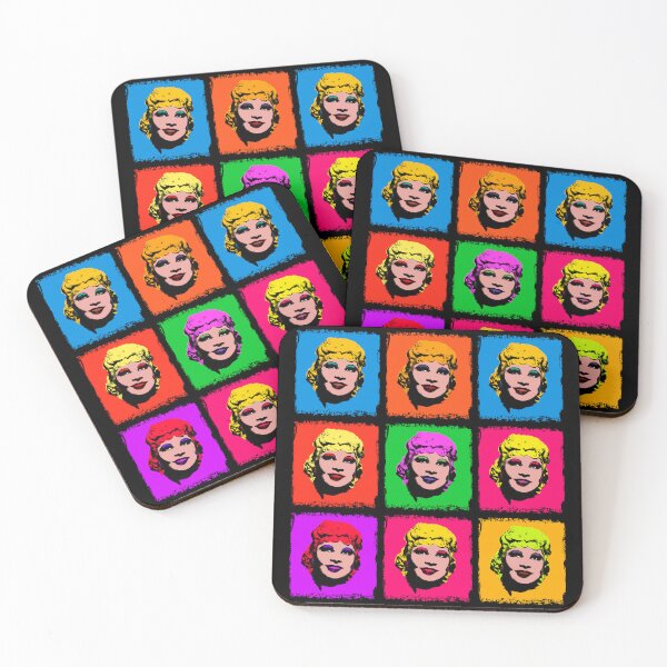 Item preview, Colorful Mae West Pop Art Style designed and sold by designandclouds.