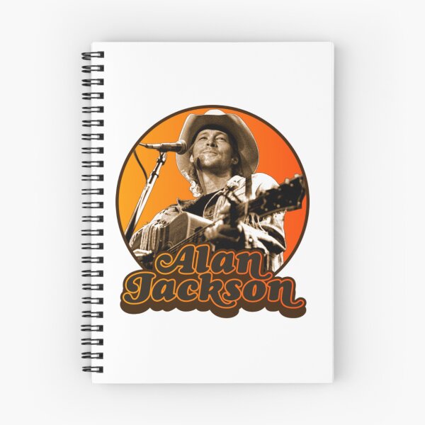 Item preview, Alan Jackson Retro Style Classic Country Fan Art designed and sold by SilviaLeitner.