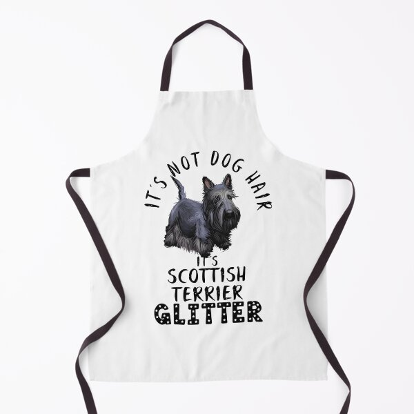 Item preview, It's not dog hair it's SCOTTISH TERRIER glitter funny dog quote designed and sold by theshirtinator.