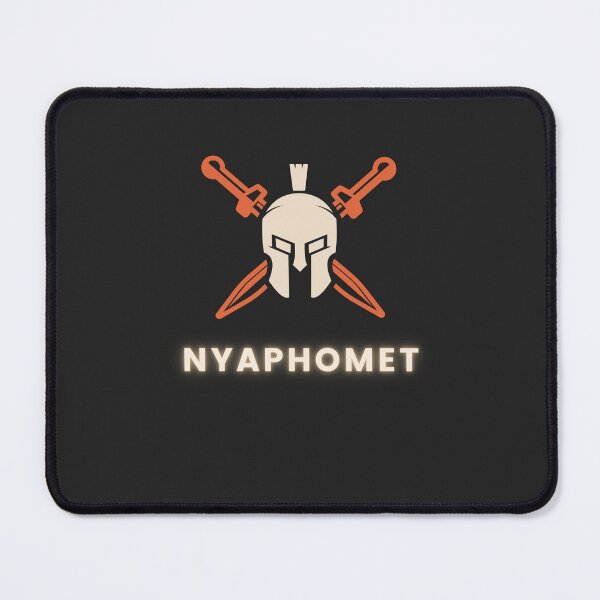 Item preview, Nyaphomet demon head - horror design designed and sold by ayesha70.