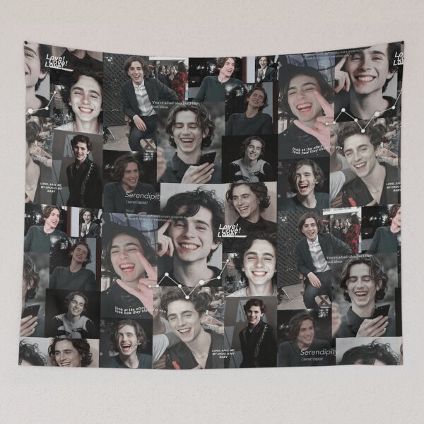 Item preview, Timothee Chalamet Collage    designed and sold by garstcbgao.