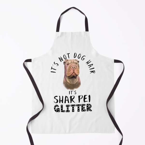 Item preview, It's not dog hair it's SHAR PEI glitter funny dog quote designed and sold by theshirtinator.