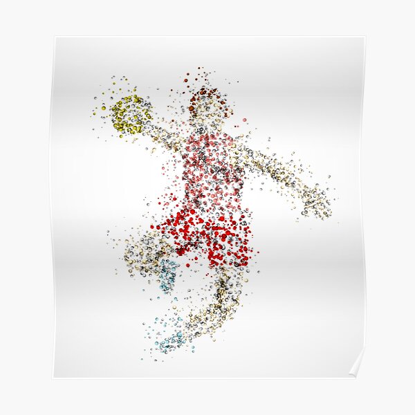 Bubble Handball Poster