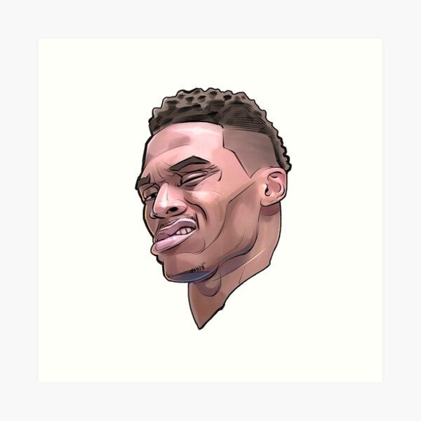 Russell Westbrook Art Print