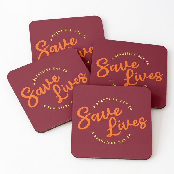 Item preview, It's a Beautiful Day to Save Lives designed and sold by Nostalgia-Lab.