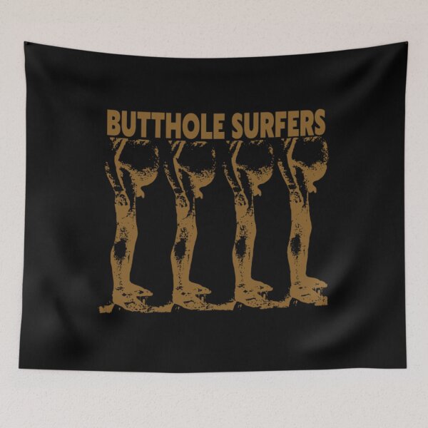 Item preview, Butthole Surfers Live Gift Fan designed and sold by SilviaLeitner.