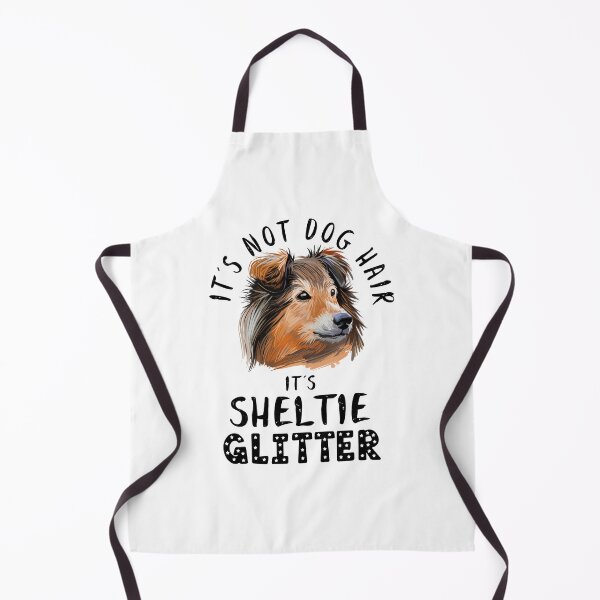 Item preview, It's not dog hair it's SHELTIE glitter funny dog quote designed and sold by theshirtinator.