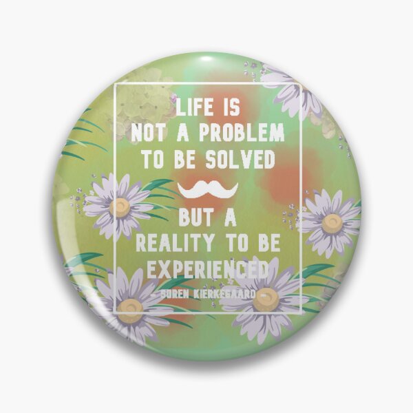 Item preview, LIFE ISN'T A PROPLEM TO BE SOLVED BUT A REALITY TO BE EXPERIENCED designed and sold by Davidwaterson.